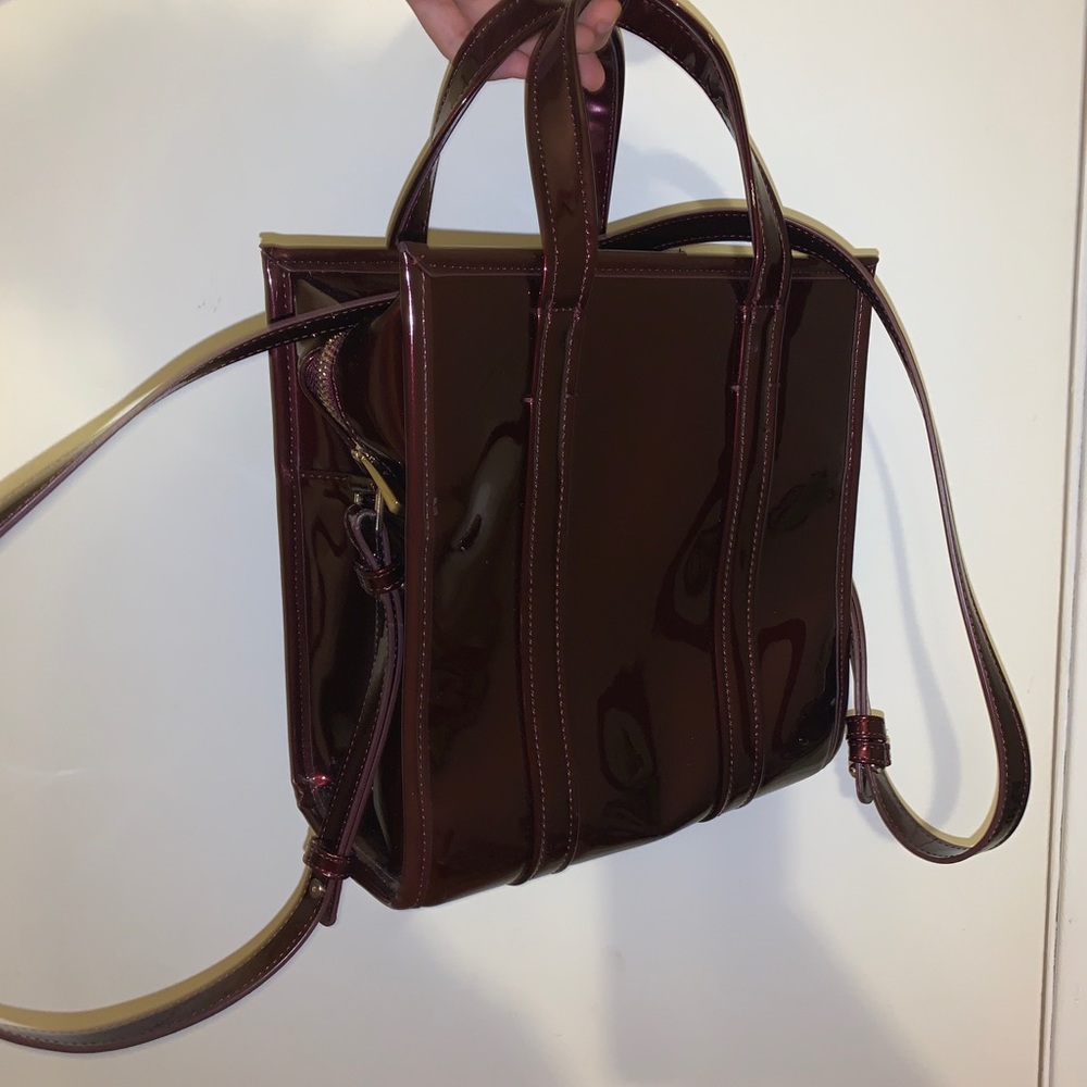 Metallic Burgundy Bag **PRICE IS NEGOTIABLE**